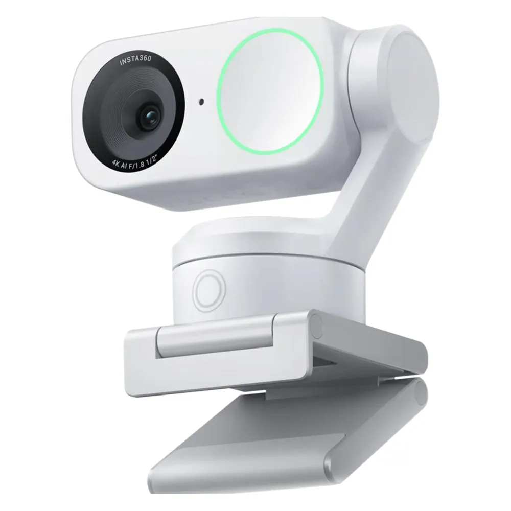 Webcam Insta360 Link 2 Arctic White 4K Ultra HD Autofokus Zoom 4x USB-C