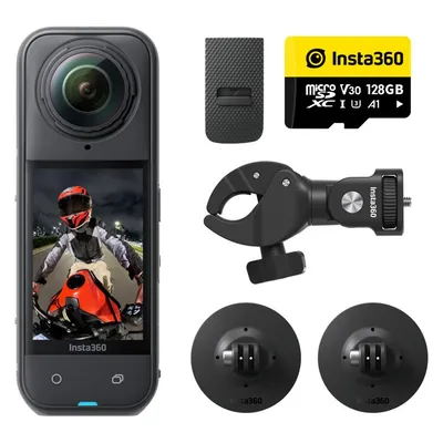 Action Kamera Insta360 X5 8K UltraHD WIFI BT 360º UltraWide Stabilisierte Aufnahme