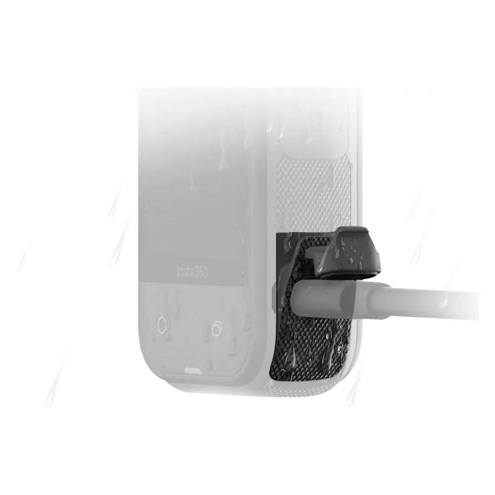 Portabdeckung Insta360 X5 Schwarz Wasserdicht Staubschutz IPX4