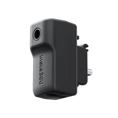 Mikrofonadapter Insta360 CINSBBMC X4 Ultra-kompakt Schwarz 6 g USB-C