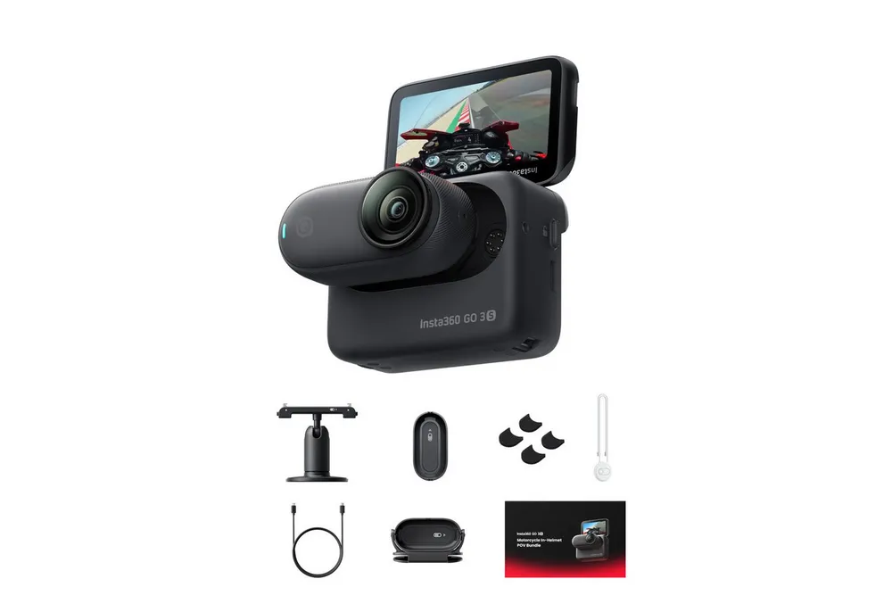 Insta360 Insta360 GO 3S - Tragbare 4K Mini-Kamera Action Cam (4K Ultra HD, WLAN (Wi-Fi), Bluetooth)