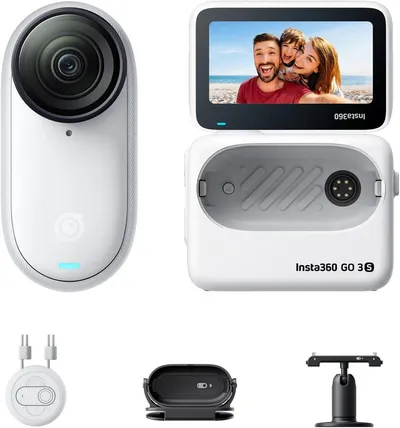 Insta360 Insta360 GO 3S - Tragbare 4K Mini-Kamera Action Cam (4K Ultra HD, WLAN (Wi-Fi), Bluetooth)