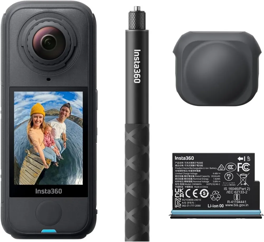 Insta360 Insta360 X4 Air – 165g leichte 8K 360°-Kamera Action Cam (8K, Bluetooth, WLAN (Wi-Fi)