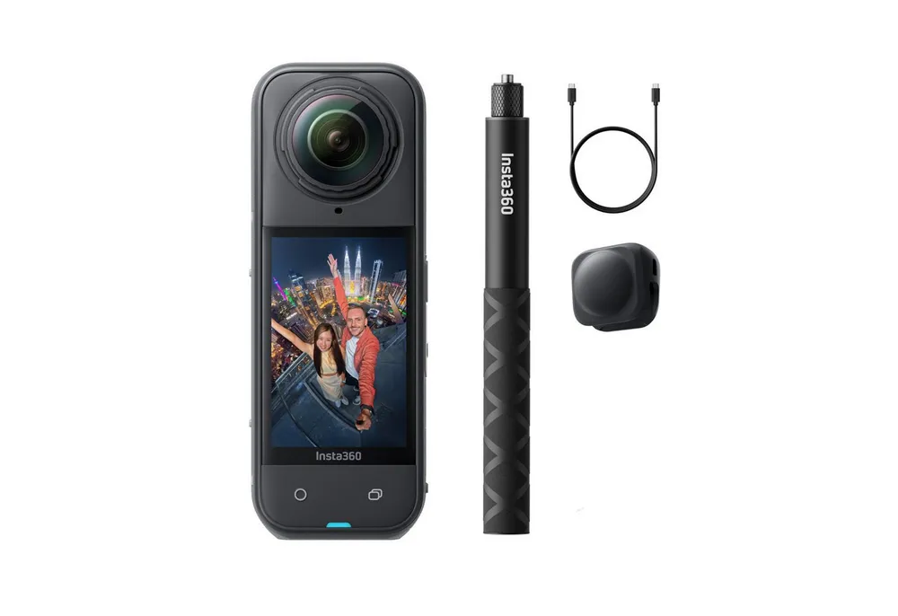 Insta360 Insta360 X5 - Wasserdichte 8K 360°-Kamera Action Cam (8K, Bluetooth, WLAN (Wi-Fi)