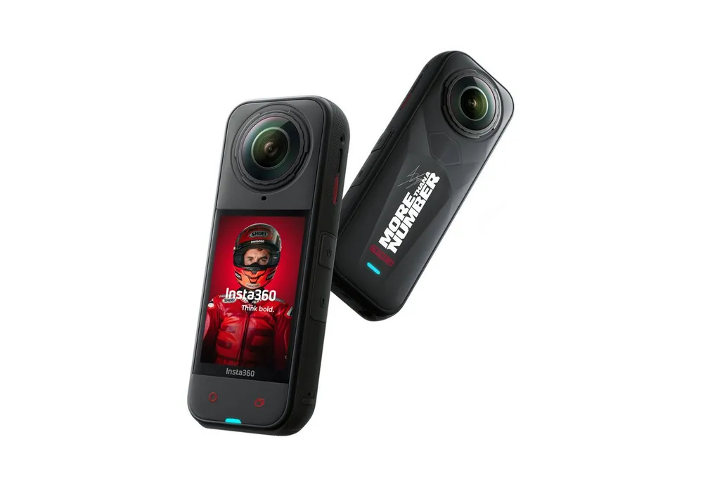 Insta360 Insta360 X5 - Wasserdichte 8K 360°-Kamera Action Cam (8K, Bluetooth, WLAN (Wi-Fi)
