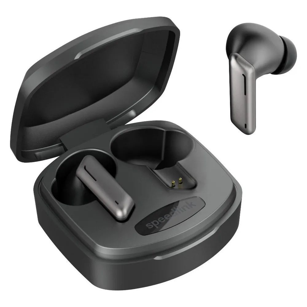 INSTA360 VIVAS True Wireless Gaming Kopfhörer mit Touchsensor und USB-C Ladefunktion grau