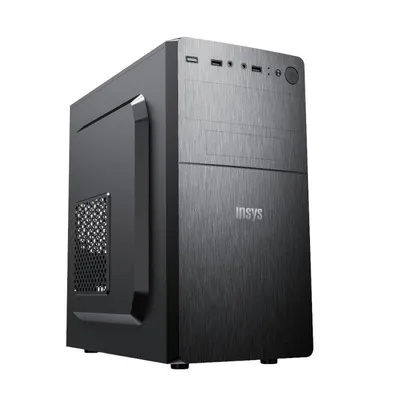Desktop-PC INSYS Powernet Intel Core i3-10100 8GB 256GB SSD Intel UHD Graphics Windows 11 Home Wi-Fi