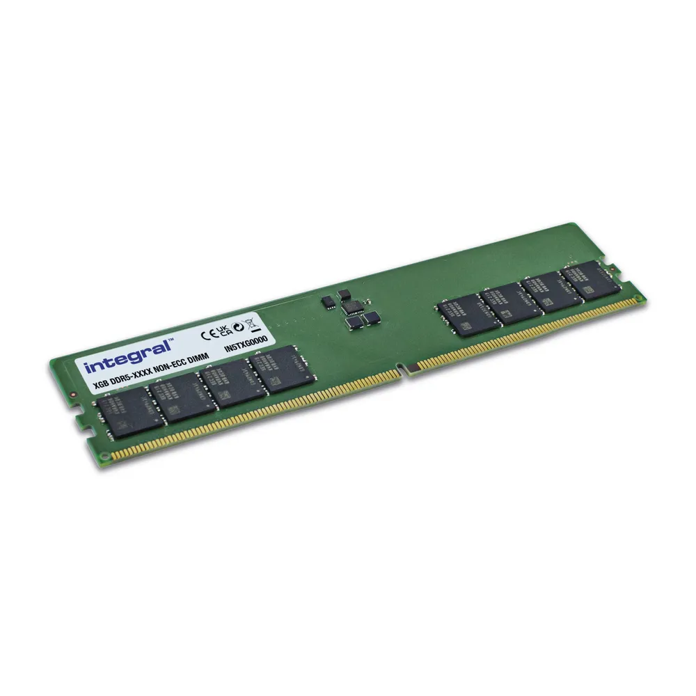 Arbeitsspeicher RAM Integral IN5T32GNHRBX 32GB 1x32GB DDR5 4800MHz CL40 Unbuffered