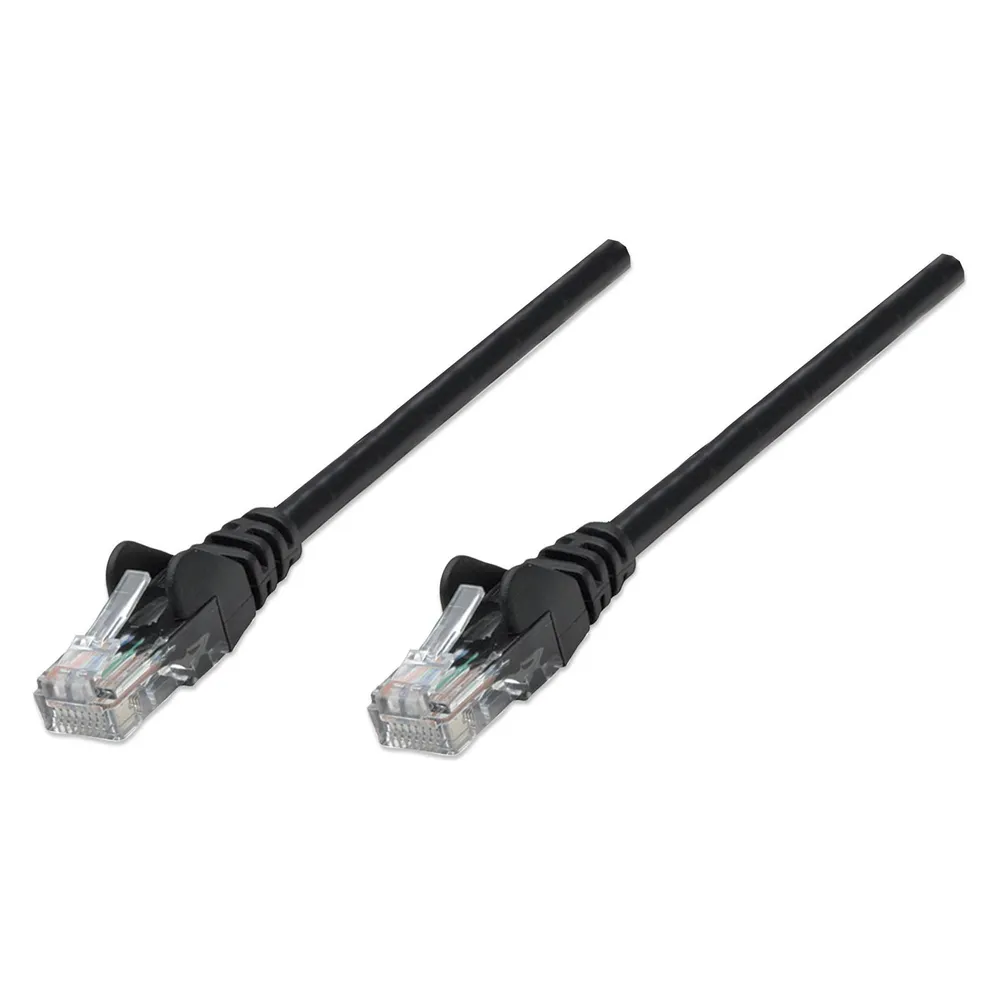 Intellinet Patchkabel U/UTP Hebelschutz schw (U/UTP, UTP, CAT5e, 3 m)