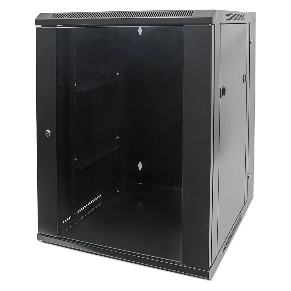Intellinet 19" Wandverteiler mit Schwenkrahmen (15 HE, 19 Zoll Rack)