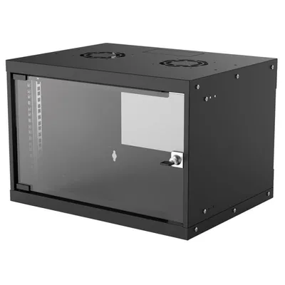 Intellinet 714143 6U Wandgehäuse Rack 19" IP20 50 kg Schwarz