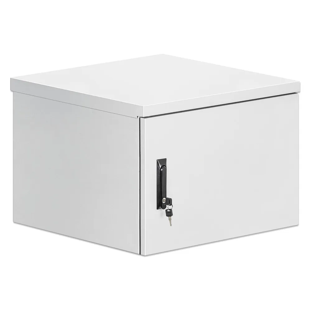 Intellinet Industrieller IP55 19" Wandverteiler mit integrierten Lüftern, 9 HE