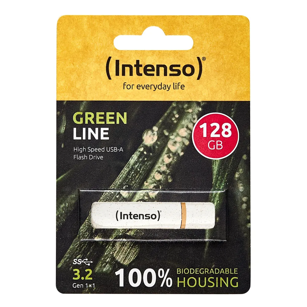 128 GB, Green Line, Beige/Braun (3540491) USB-Stick