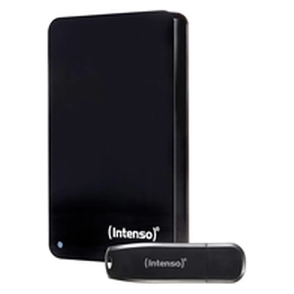 2,5 Zoll Memory Drive Bonuspack, 2TB Externe Festplatte + 64GB USB Stick