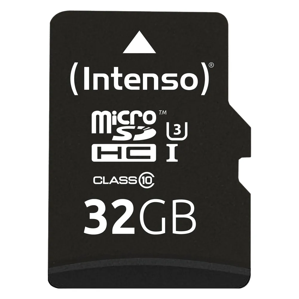 MicroSD-Karte Intenso 3433480 32 GB Klasse 10 UHS-I V30 100 MB/s