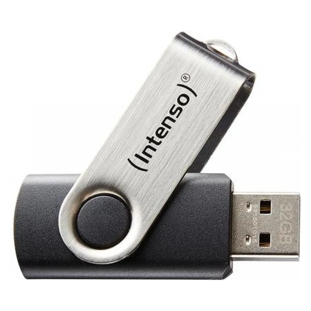 Intenso Basic Line USB-Stick 64 GB USB Typ-A 2.0 Schwarz