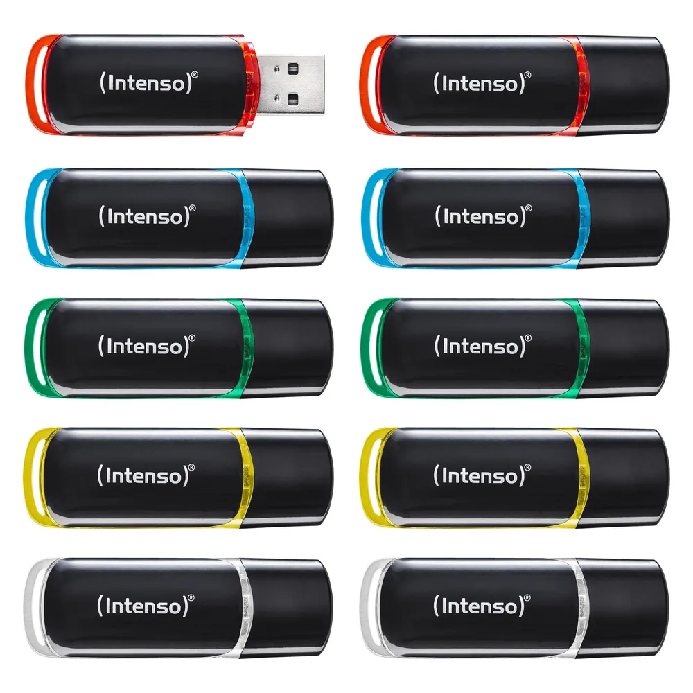 USB-Stick Intenso 3511551 Multipack 10x 4 GB USB 2.0 verschiedene Farben