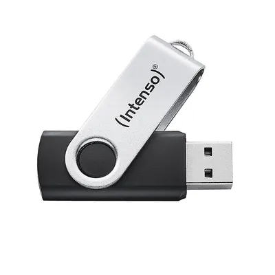 USB-Stick Intenso Office Line 64 GB USB-A 3.2 Gen 1x1 Schwarz Silber