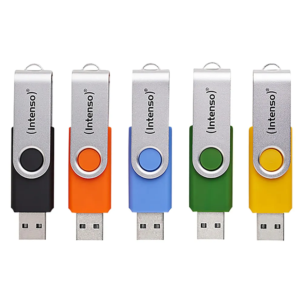 USB-Stick Intenso Office Line 32GB USB 3.2 Gen 1 5er Pack Farben