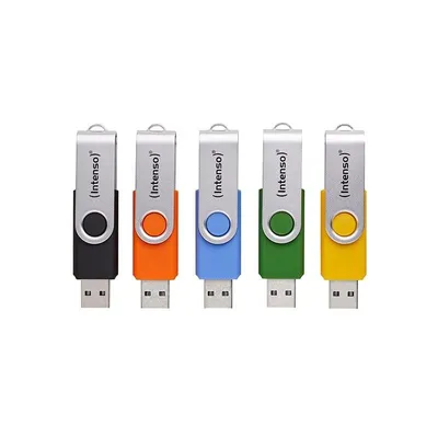 USB-Stick Intenso Office Line 32GB USB 3.2 Gen 1 5er Pack Farben