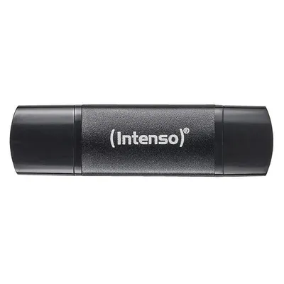 USB Stick Intenso 3544480 32GB USB-A USB-C 70MB/s Aluminium Schwarz