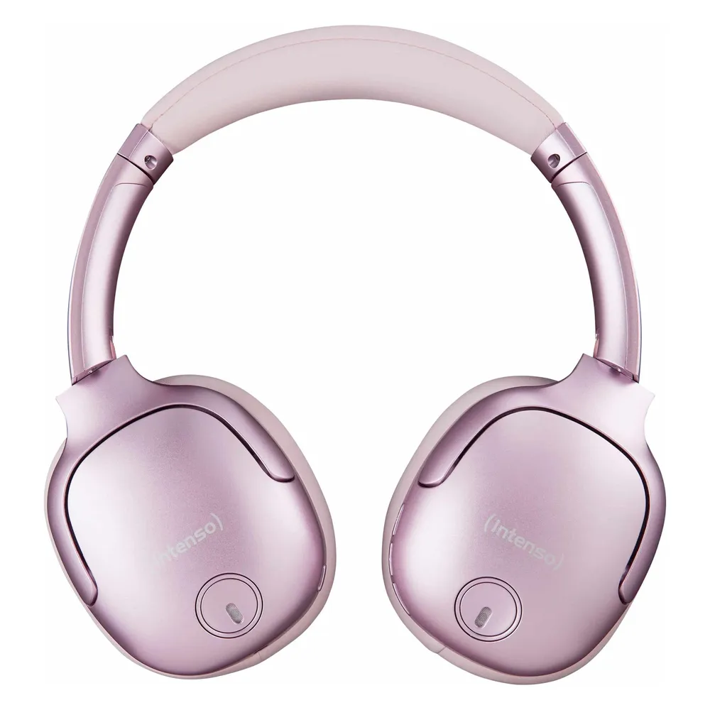 Intenso O400HA kabellose Bluetooth 5.3 ANC Kopfhörer faltbar rosa
