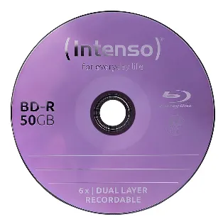 Intenso 25 x BD-R | 5101124 | 50 GB 6x - bedruckbare