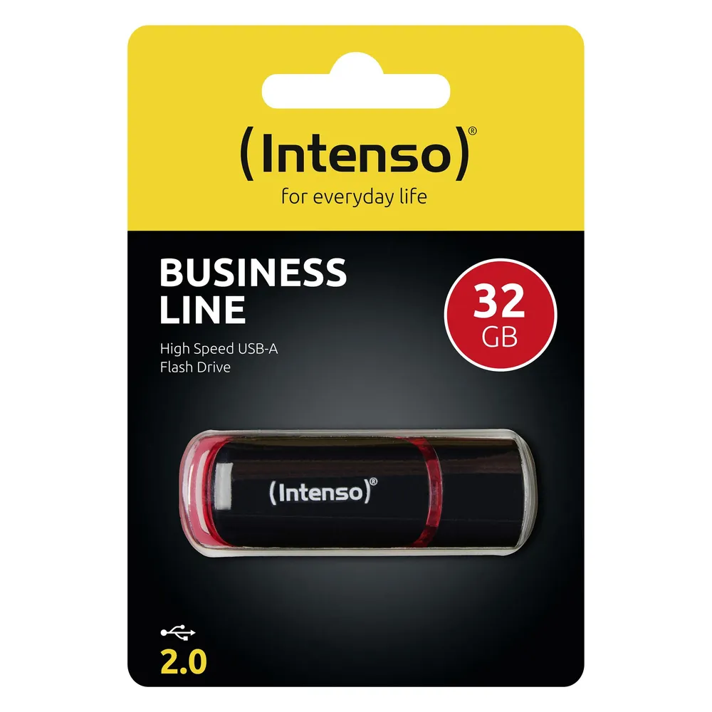 Business Line 32 GB USB 2.0 Schwarz/Rot USB-Stick