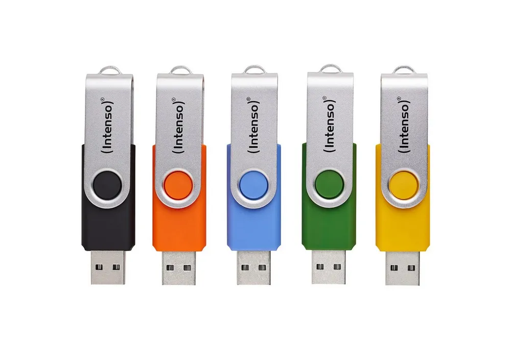 Intenso Intenso Office Line Multipack 32 GB, USB-Stick, (5 USB-Stick