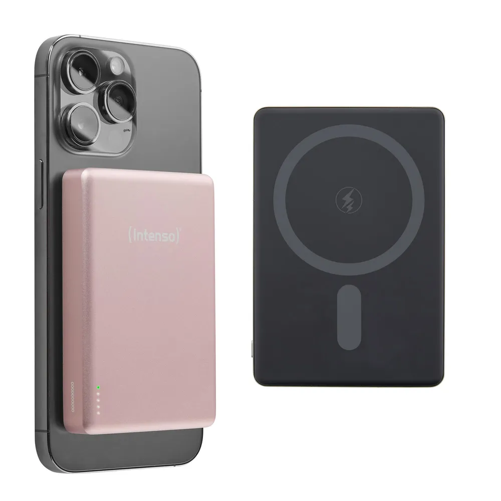 Intenso Magnetic Wireless Powerbank MW10000, 10000 mAh, Rosé