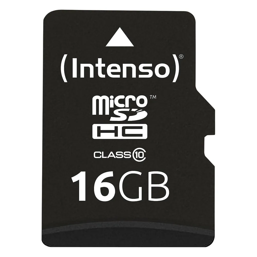 Intenso microSDHC-Speicherkarte inkl. SD-Adapter