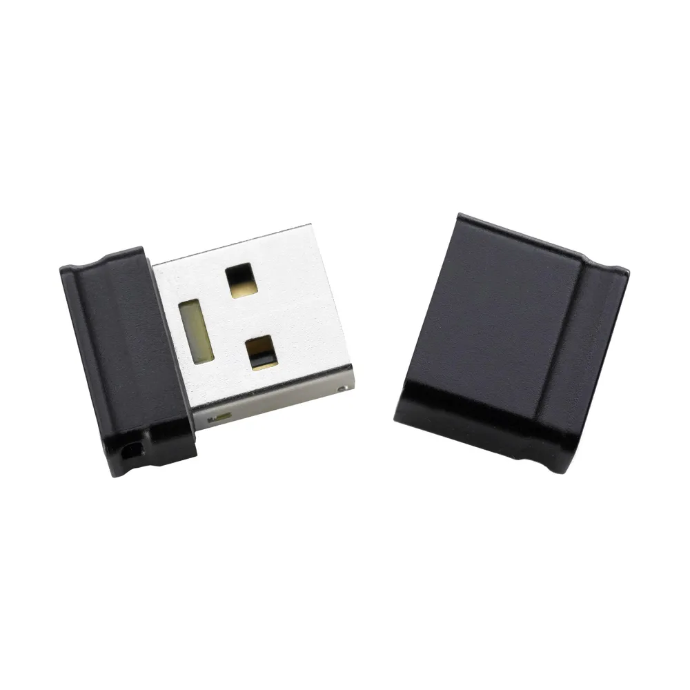 Micro Line 8GB USB 2.0 schwarz USB-Stick