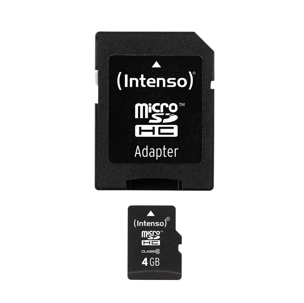 Micro SDHC Card 4 GB class 10