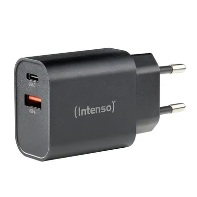 Power Adapter W30AC, 30W, USB-A und USB-C, Schwarz