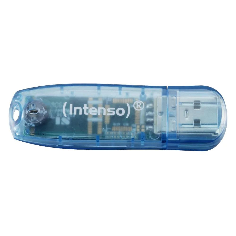 Rainbow Line 4 GB Blau USB 2.0 USB-Stick