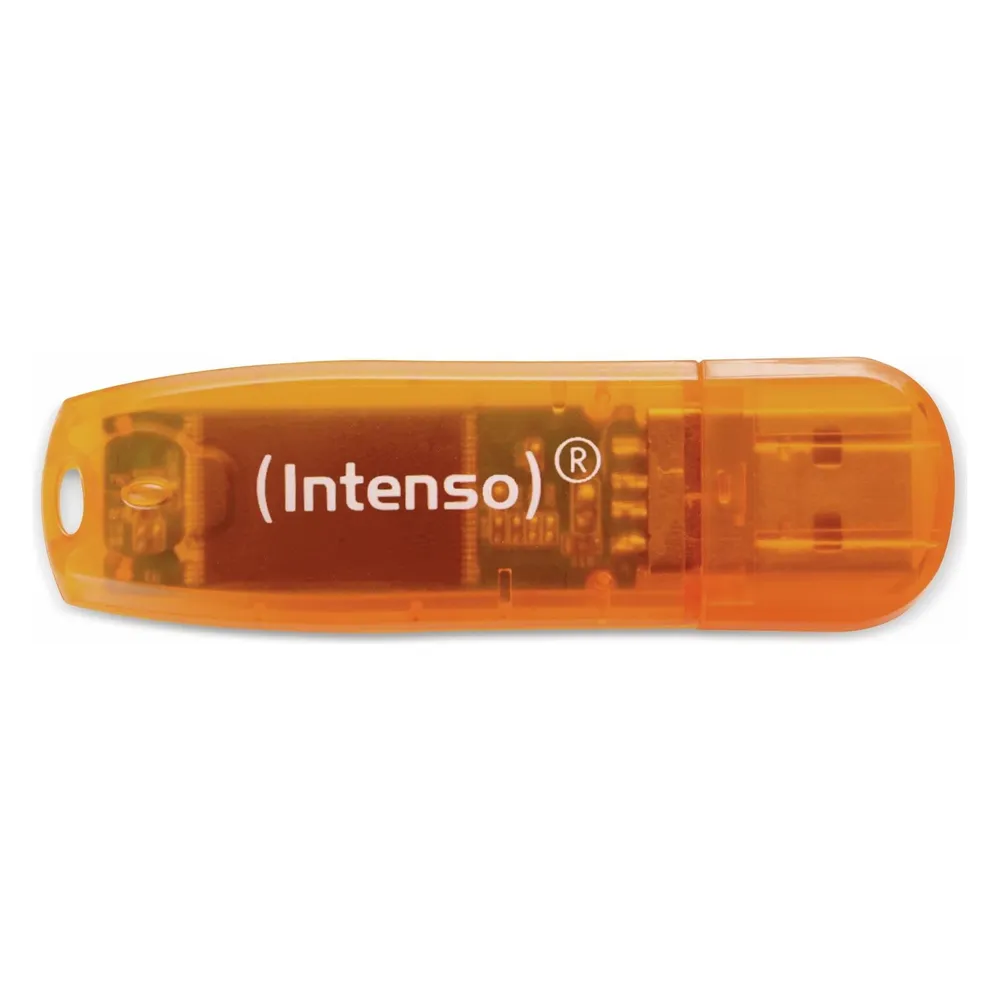 Rainbow Line 64 GB Orange USB 2.0 USB-Stick