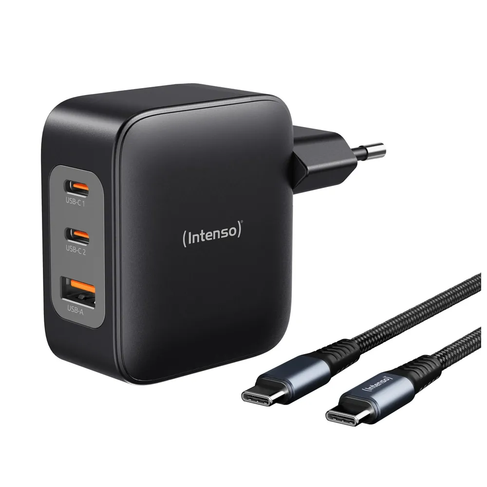W100ACC GaN + C520C Kabel, 100W Power Adapeter Set