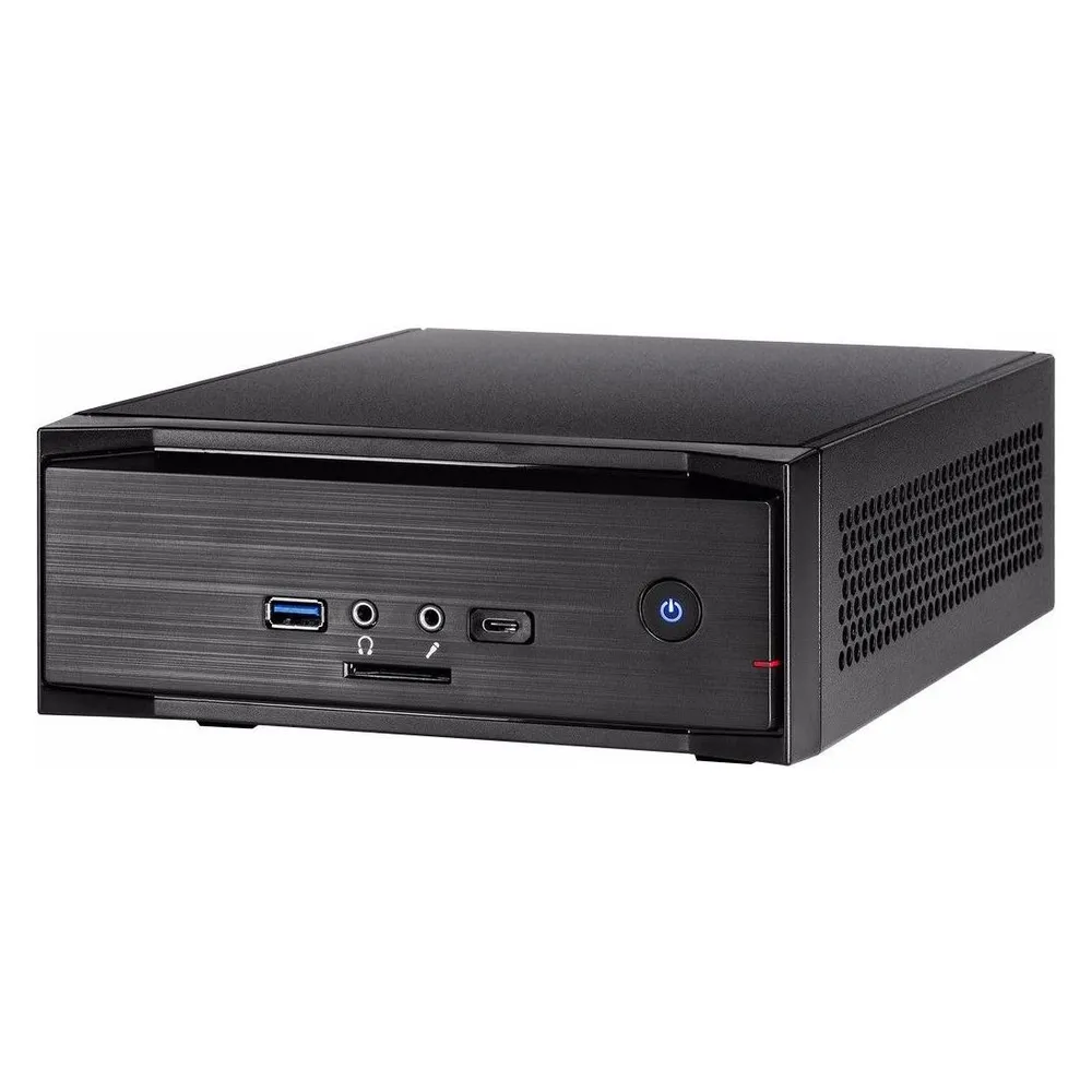 PC-Gehäuse Inter-Tech MW-01 II Mini Tower Schwarz Mini-ITX