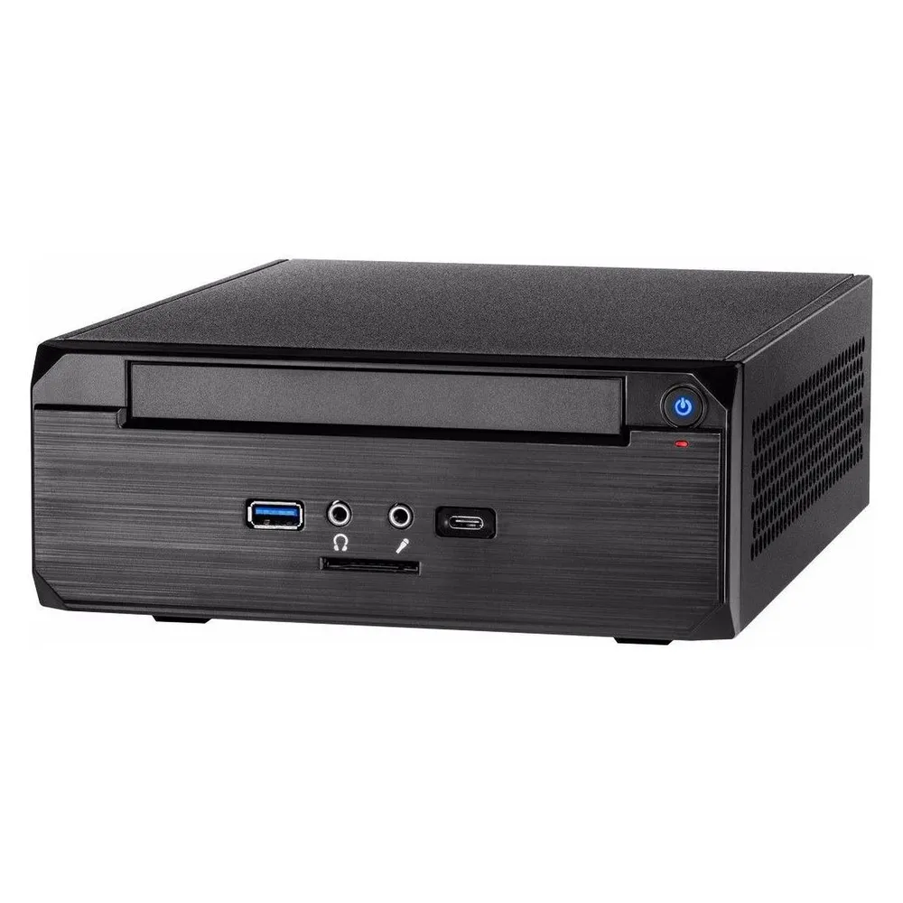 PC-Gehäuse Inter-Tech MW-02 II Mini Tower Schwarz Mini-ITX
