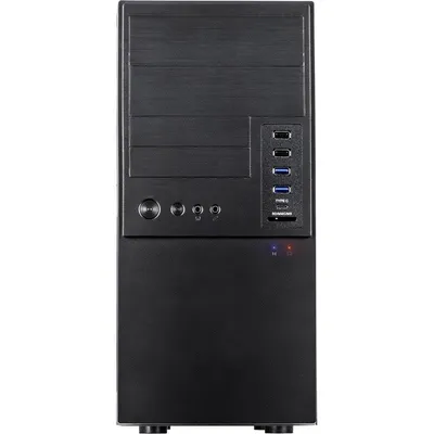 PC-Gehäuse Micro Tower Inter-Tech IT-6865 Schwarz
