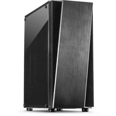 PC-Gehäuse Inter-Tech T-11 Televen Schwarz ATX Micro-ATX ITX