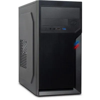 PC-Gehäuse Micro Tower Inter-Tech IT-6502 Romea Schwarz micro ATX