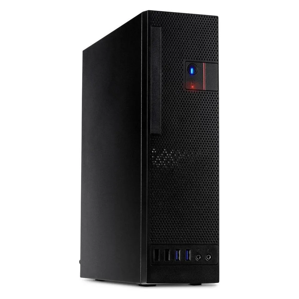 PC-Gehäuse Inter-Tech S-331 Schwarz micro ATX Mini-ITX