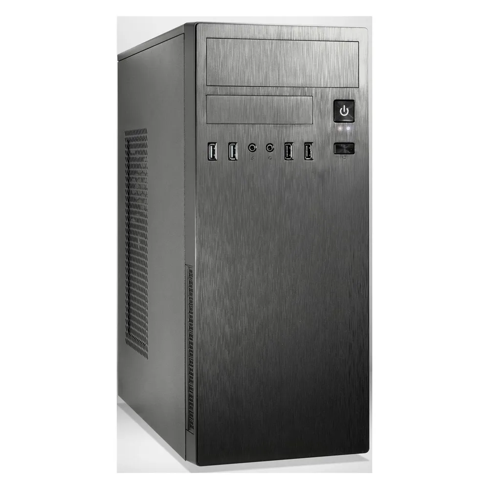 PC-Gehäuse Inter-Tech IT-2812 Business Schwarz ATX Midi Tower