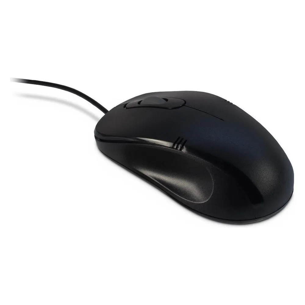 Maus Inter-Tech M-3026 USB Typ-A 1000 DPI Schwarz Ambidextrous Office