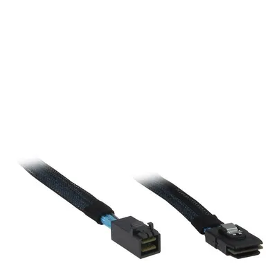 Kabel Inter-Tech SFF 8643 an SFF 8087 0,75 m Männlich/Männlich Schwarz/Blau