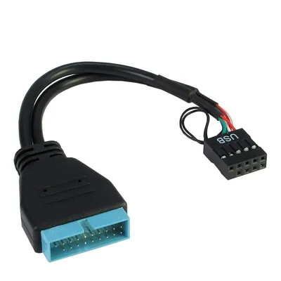 Internes USB-Kabel Inter-Tech 0,15 m Adapter Stecker-Buchse