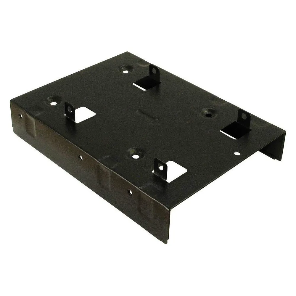 Verkleidungsplatte Inter-Tech 88885232 2x 2.5" schwarz Stahl 35 mm