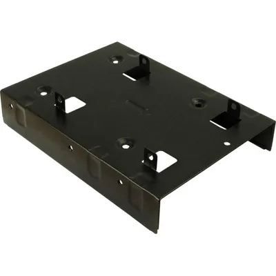 Verkleidungsplatte Inter-Tech 88885232 2x 2.5" schwarz Stahl 35 mm