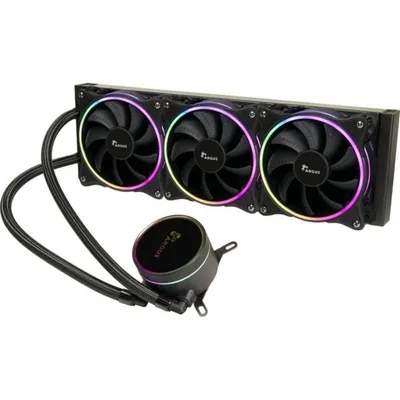 Wasserkühlung Inter-Tech Argus Iceman LC-360 RGB 360mm 3 Lüfter LED RGB